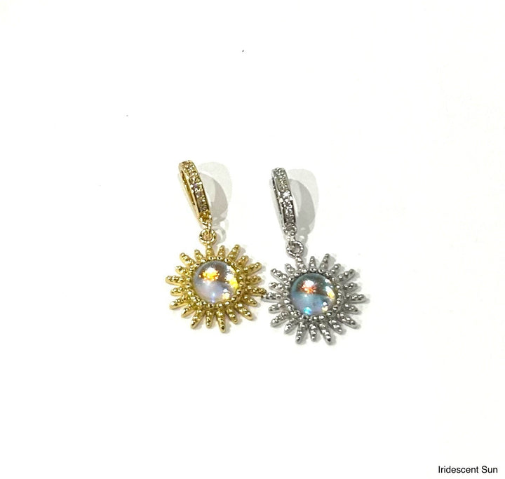 Iridescent Sun Charm