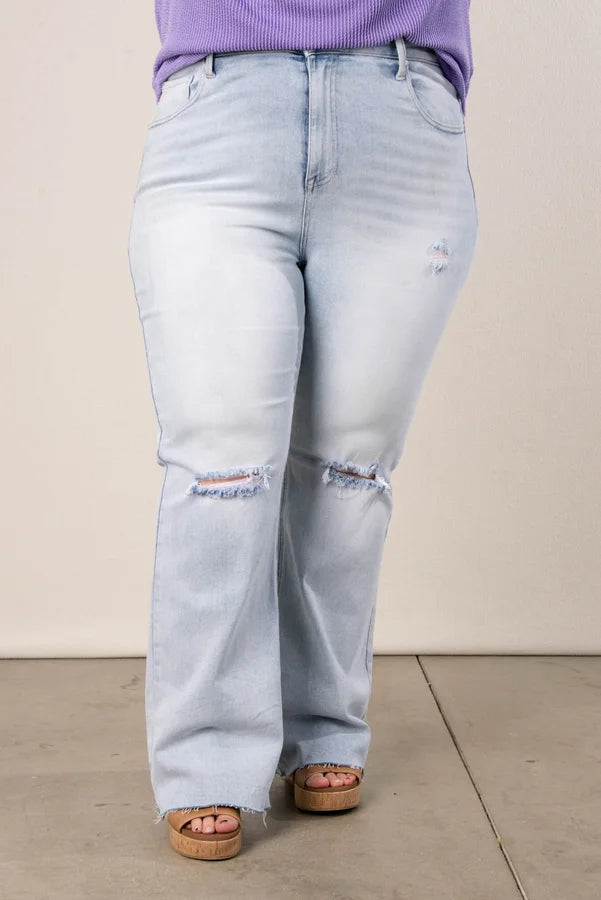 Risen Denim | Ava High Rise Bootcut Jeans