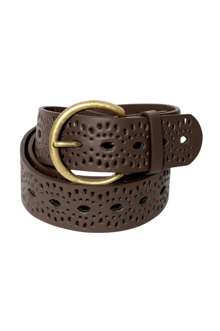 Vintage Eyelet Buckle Belt