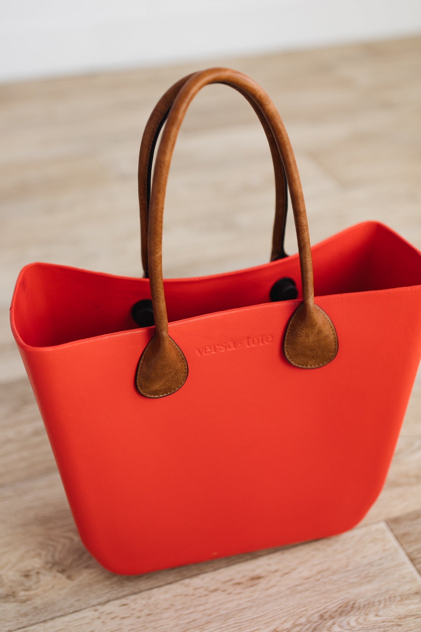 Versa Tote Faux Leather Straps