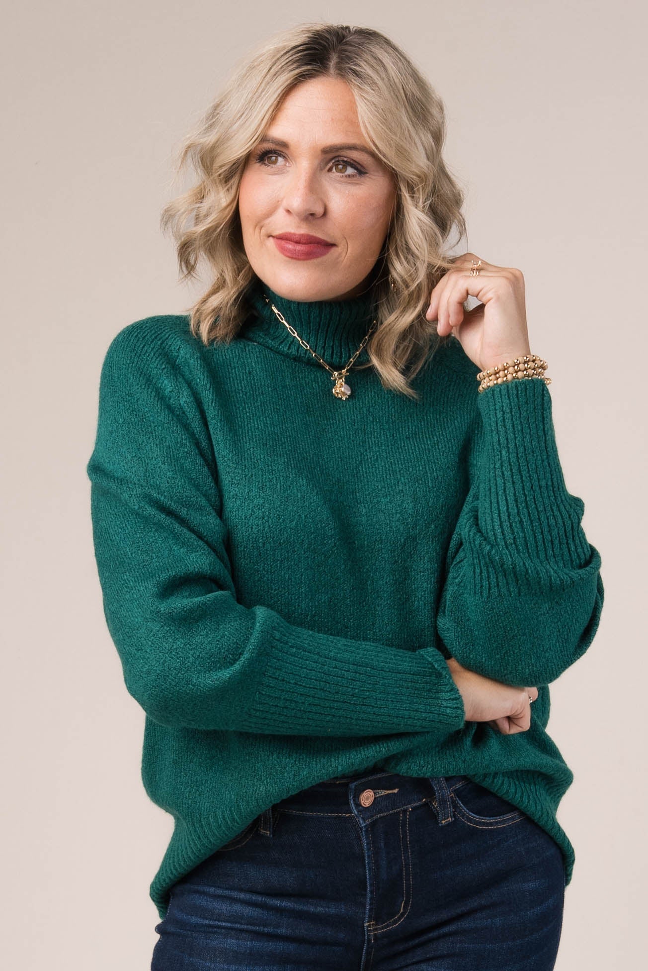 Turtleneck Tunic Sweater *Final Sale*