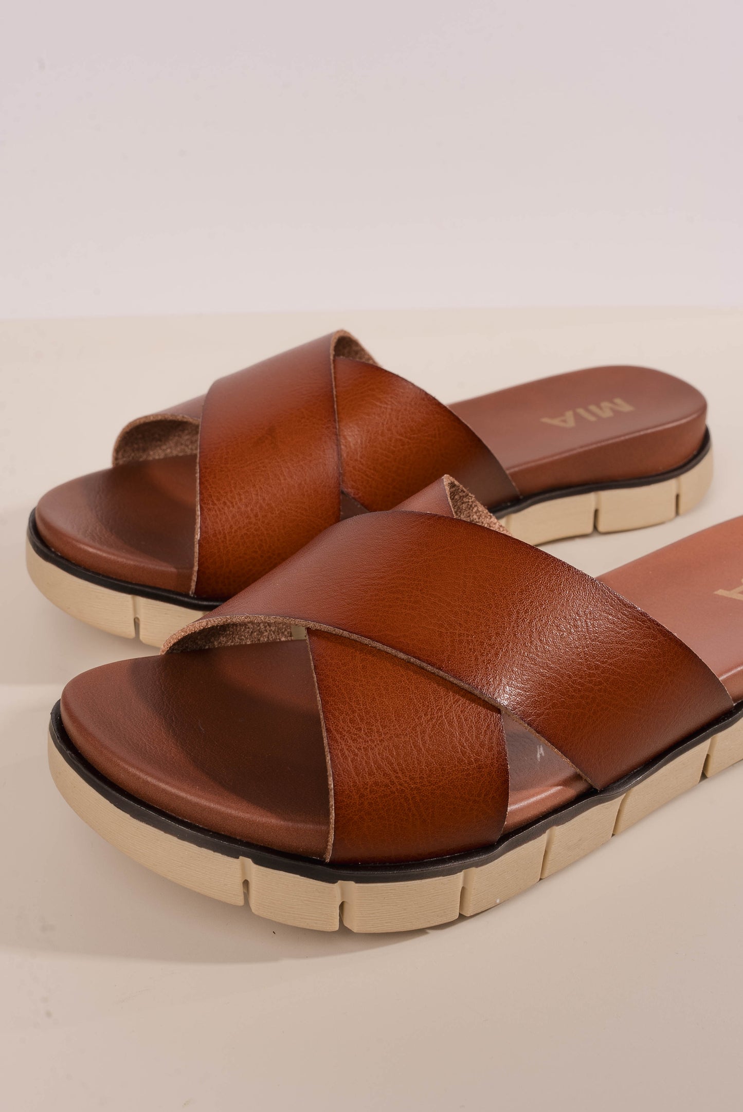 Elissa Platform Slide Sandal