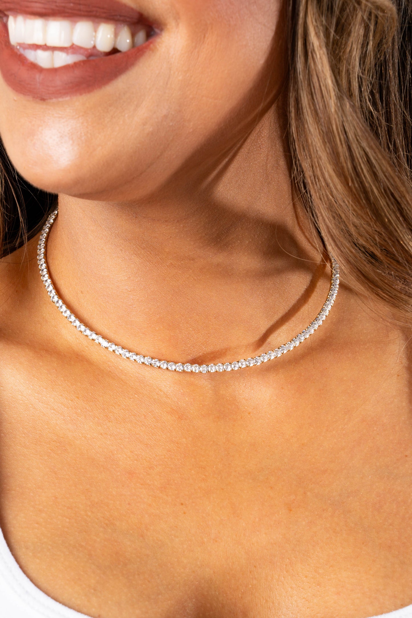 Luxe Tennis Necklace