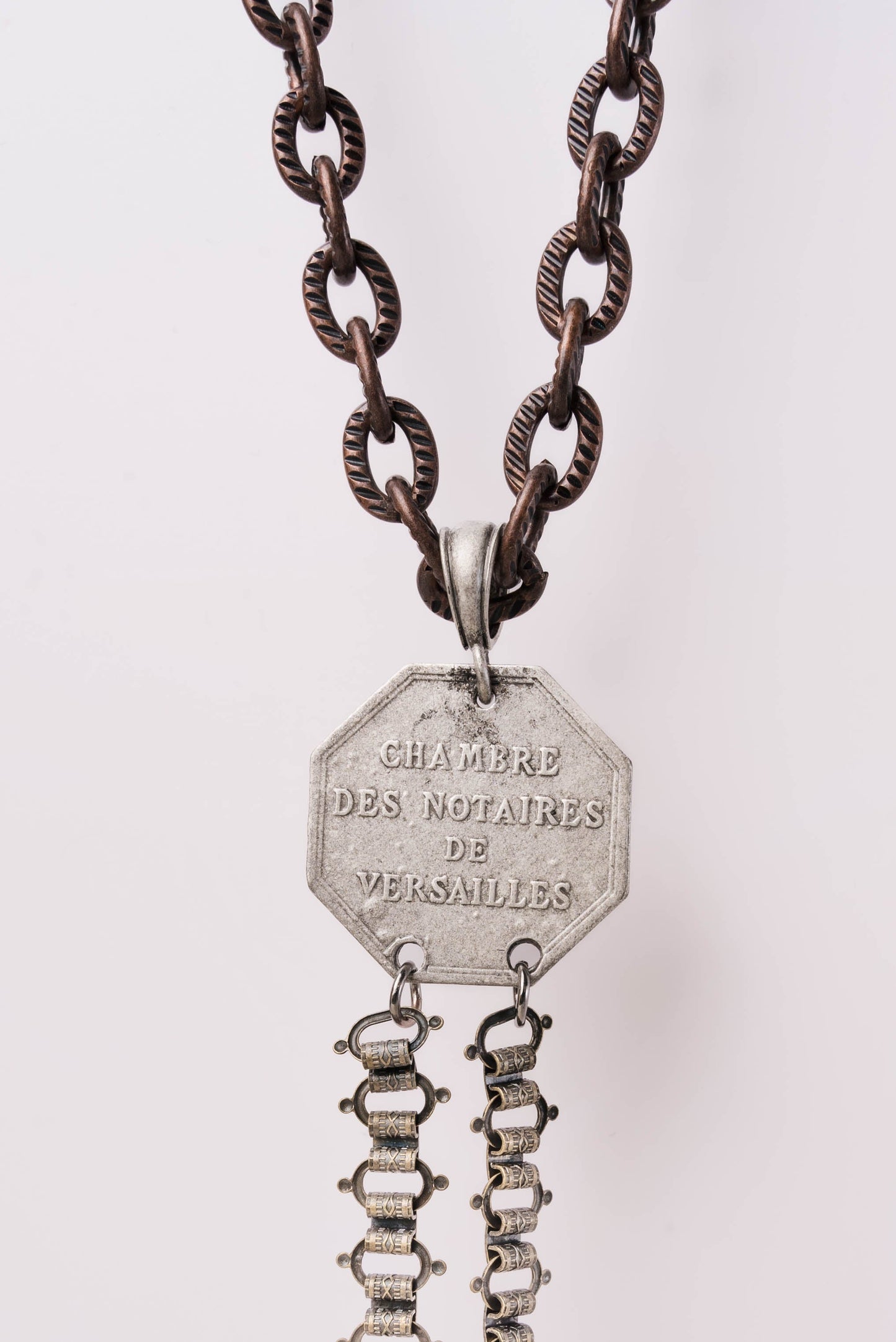 Mixed Pendant Lariat Necklace