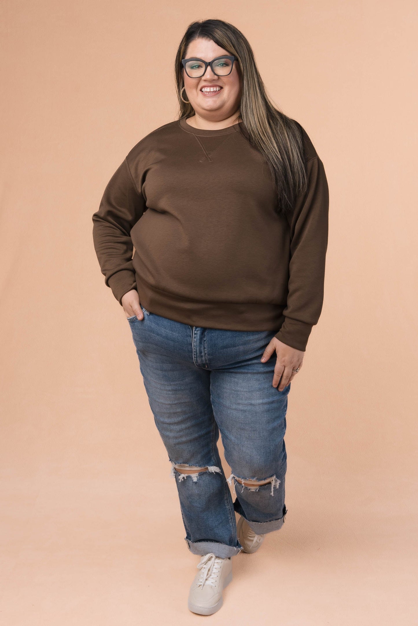 Malibu Banded Hem Pullover *Final Sale*