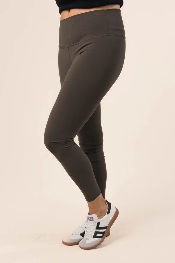 High Waist Athleisure Ankle Leggings