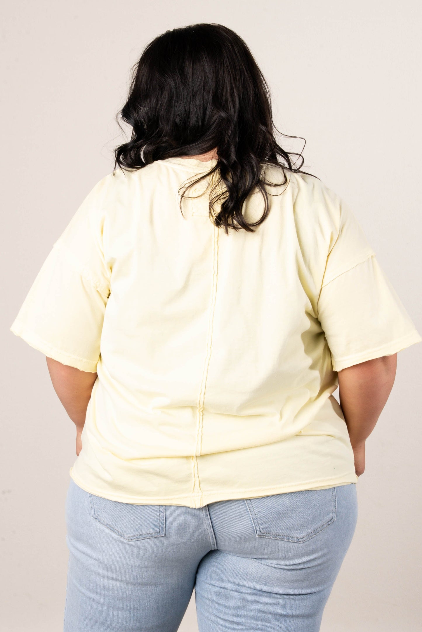 Washed Raw Seamed Tee