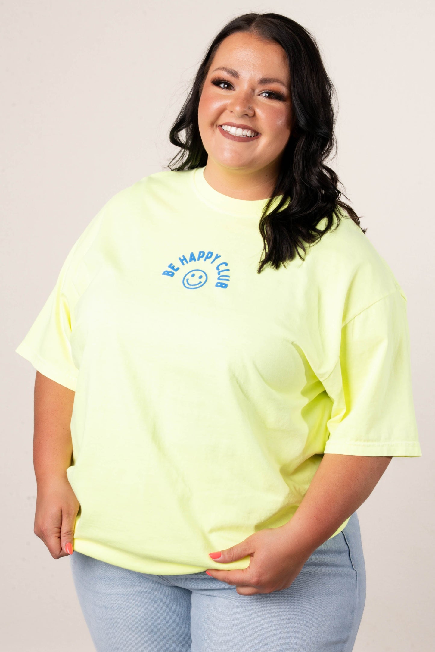 Be Happy Club Graphic Tee