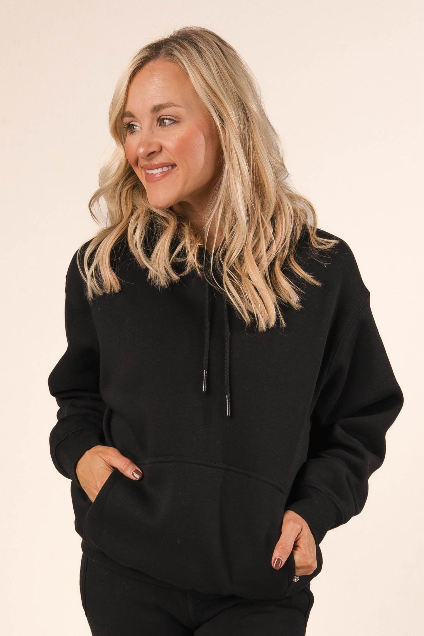 French Terry Hooded Pullover