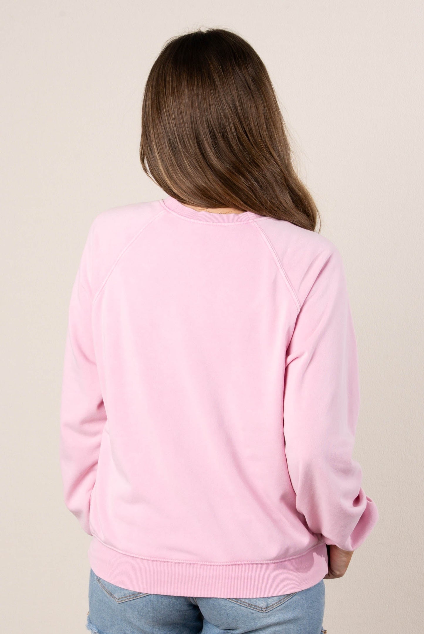 Washed Raglan Sweatshirt