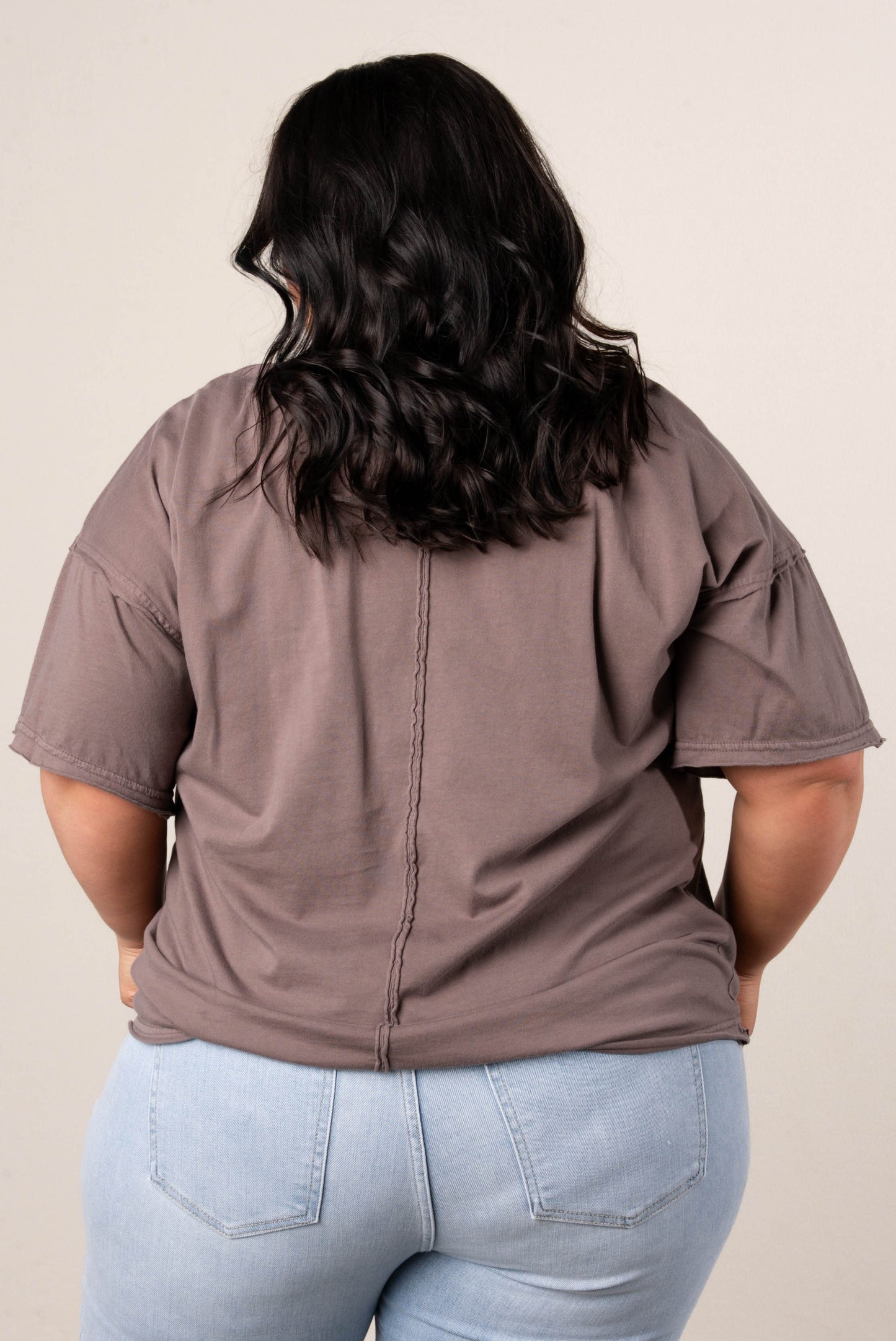 Washed Raw Seamed Tee