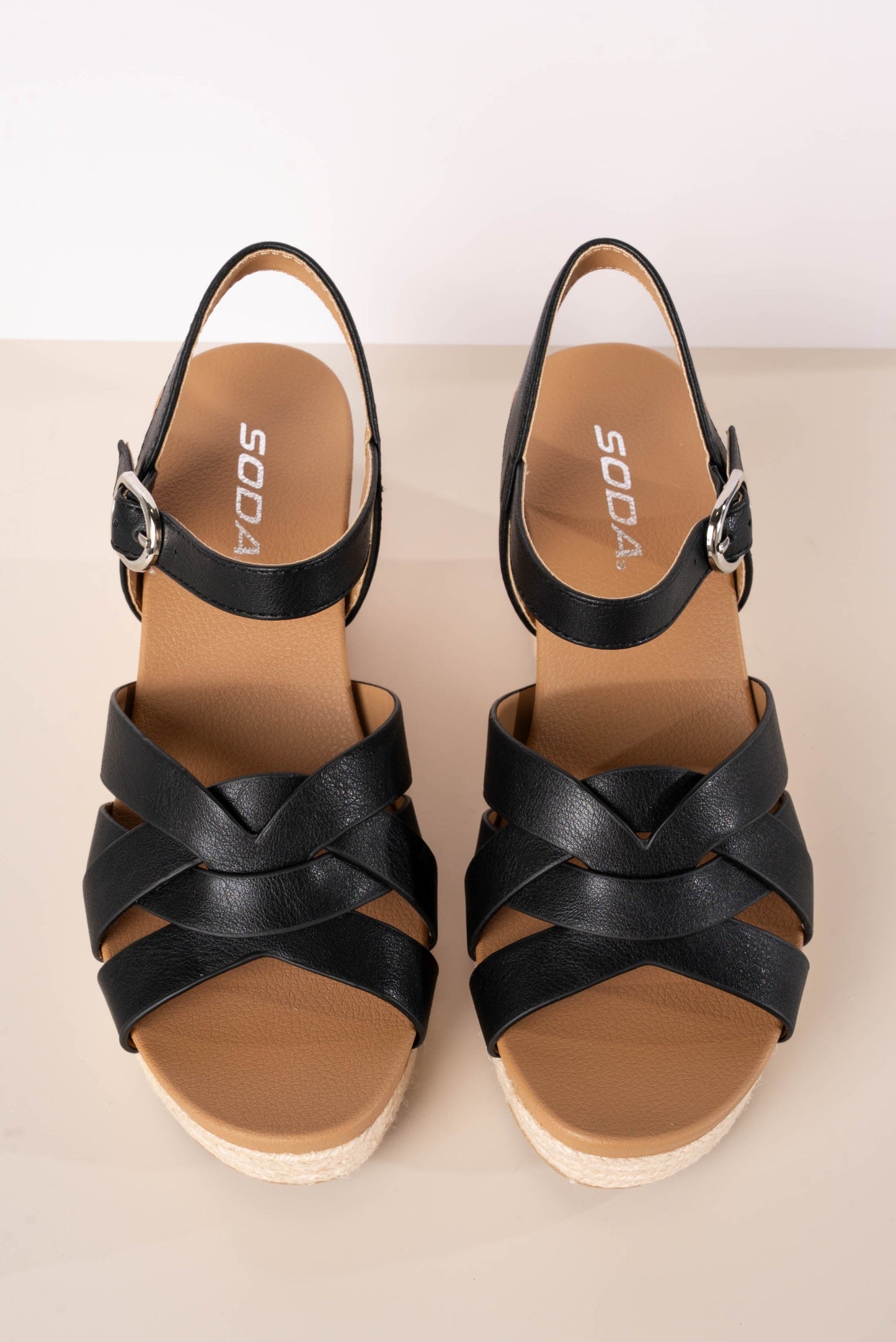 Tier Espadrille Wedge Sandal