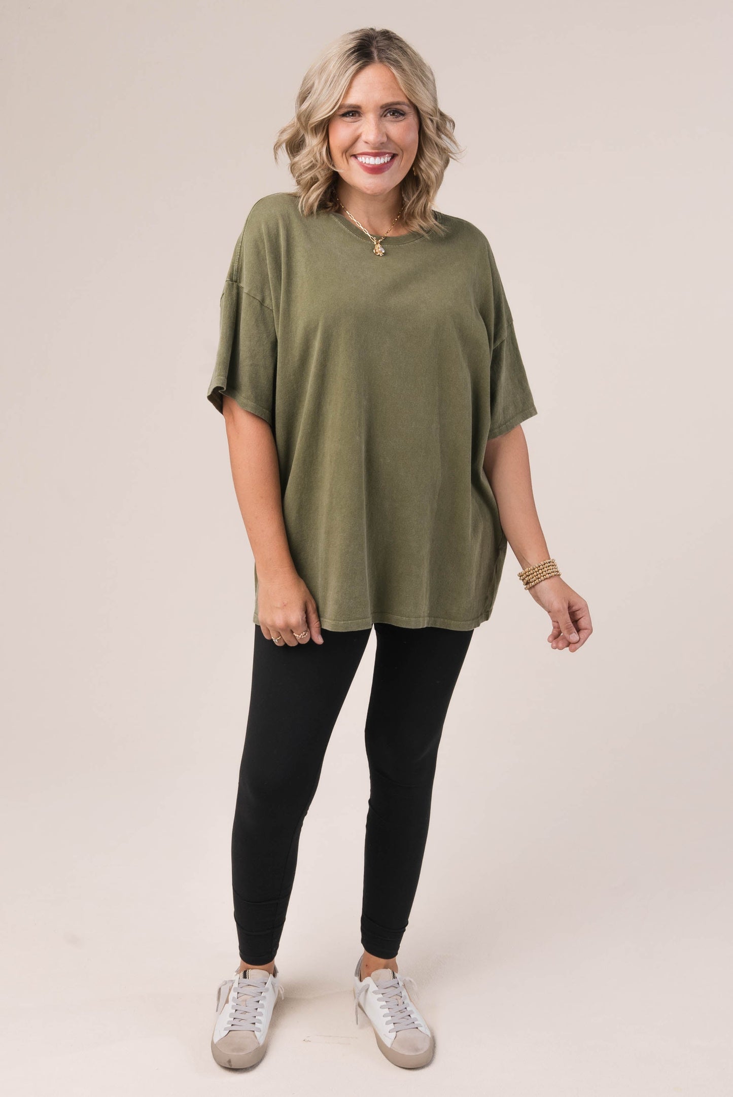 Oversized Washed Tee