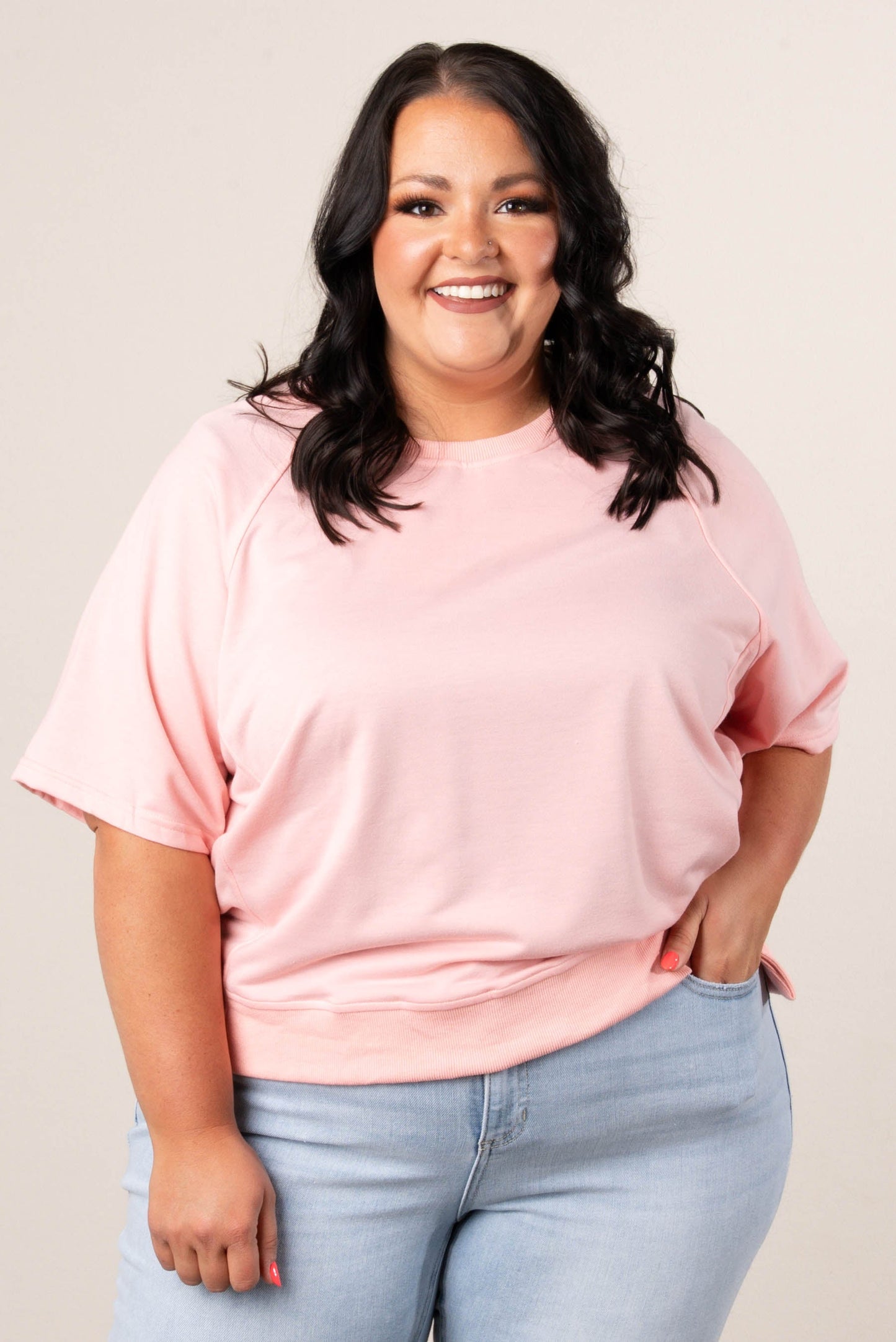 Georgia Mae Oversized Raglan Tee