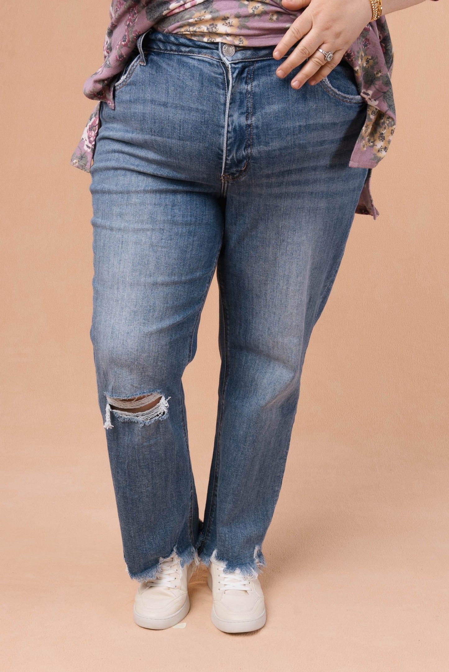 Vervet High Rise Dad Jeans