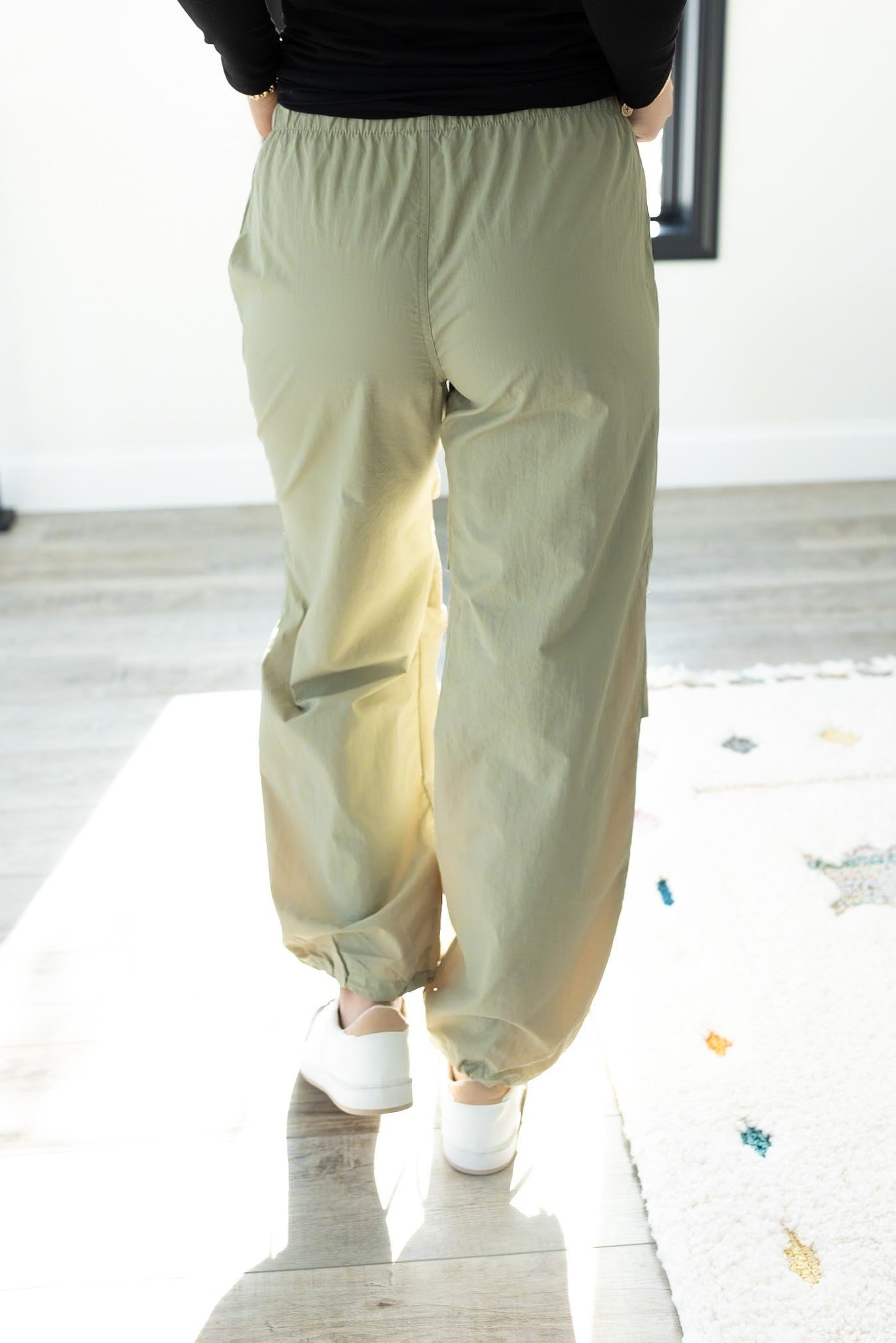 Toggle Waist Windbreaker Joggers *Final Sale*