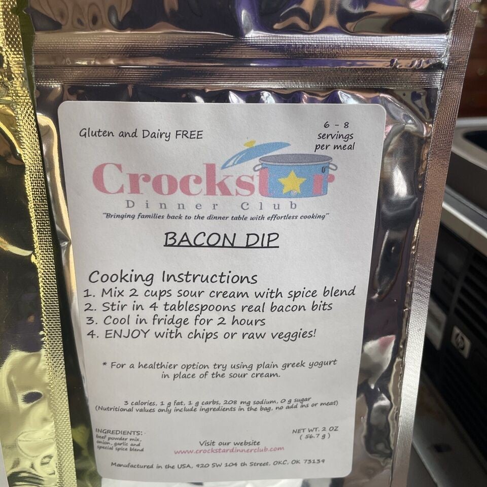 Crockstar Dips - Gluten Free