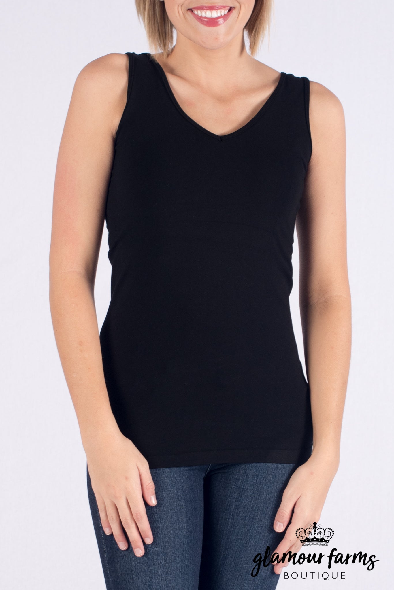 sku003c | Curvy Ahh-mazing Tank Short Shaper