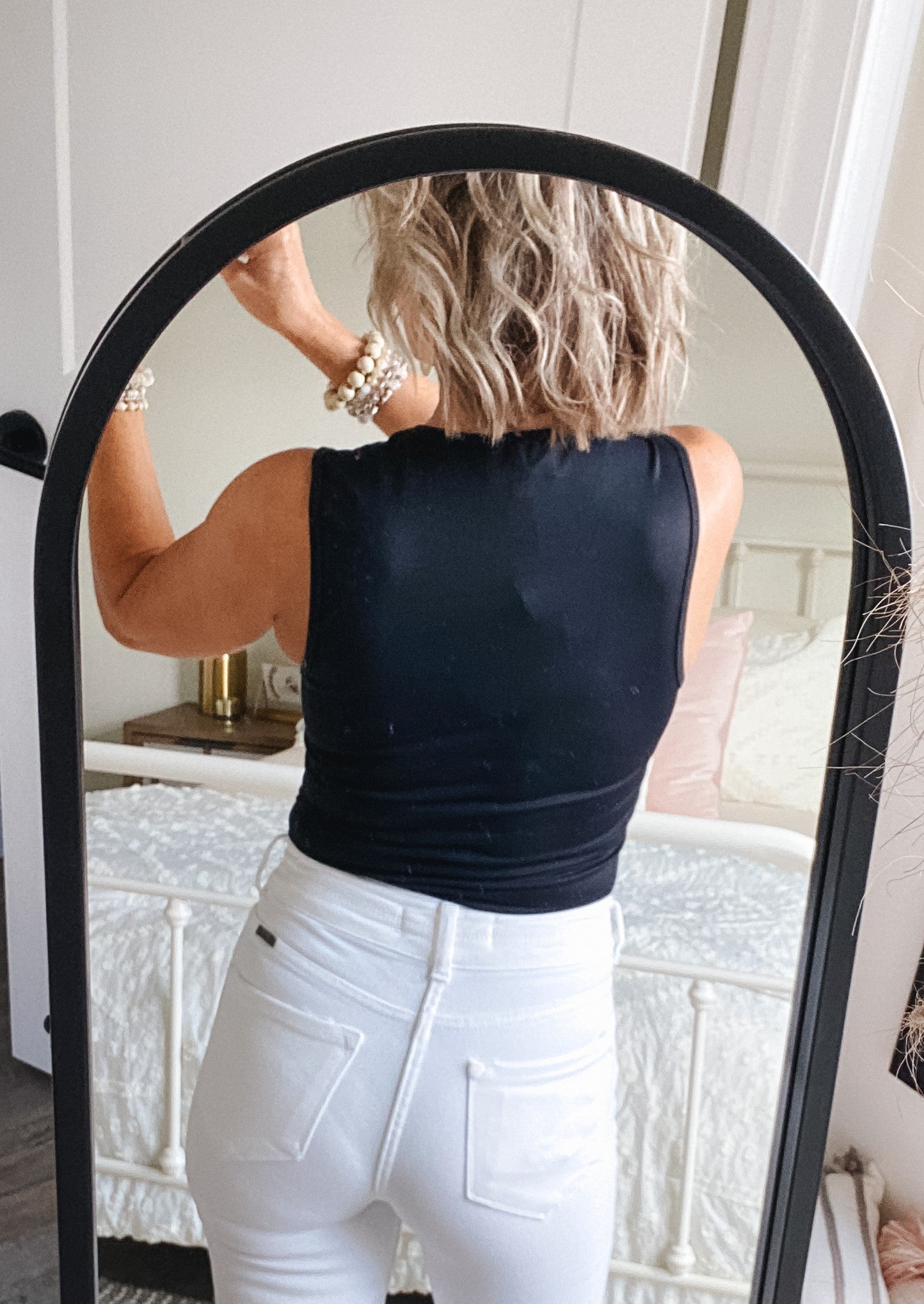 Slim Fit Round Neck Bodysuit *Final Sale*