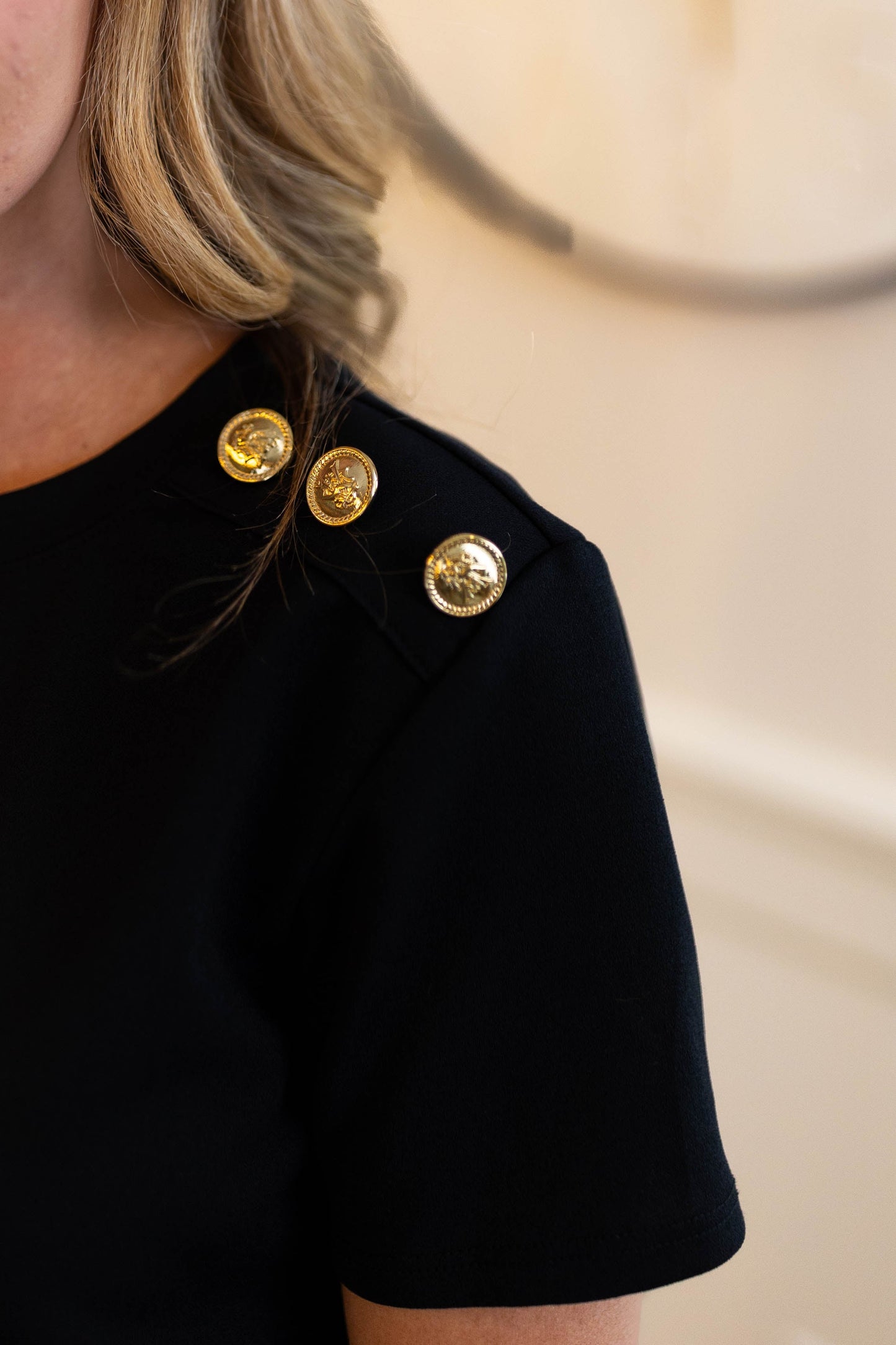 Button Detail Top *Final Sale*