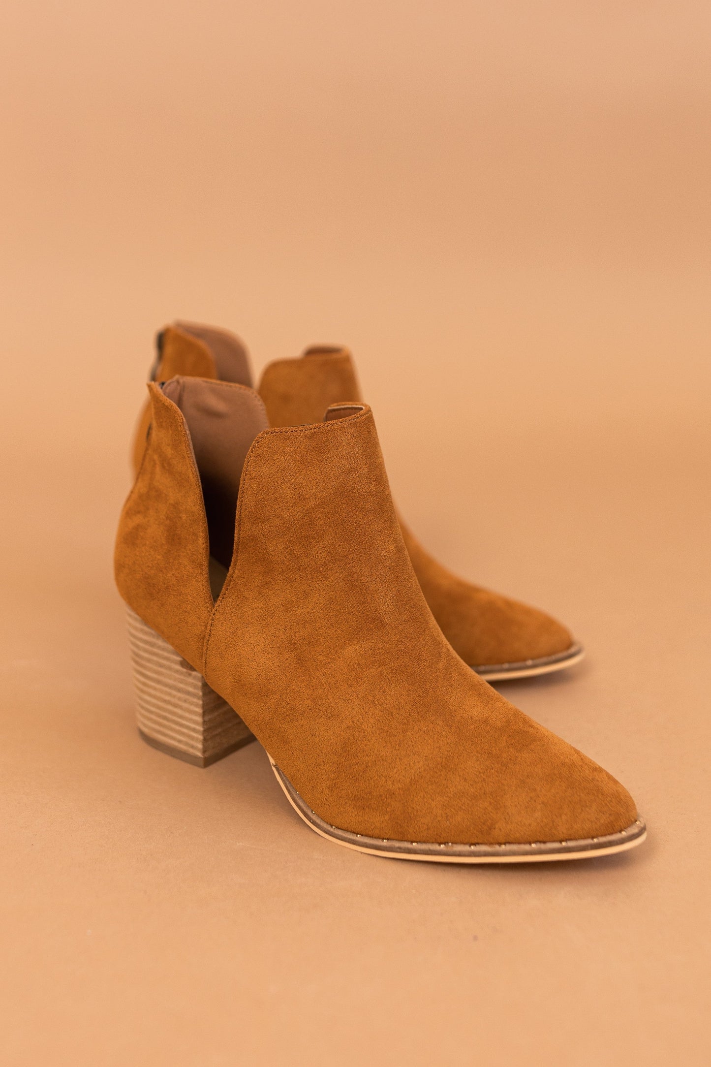 sku33418 | Weslee Faux Suede Bootie *Final Sale*