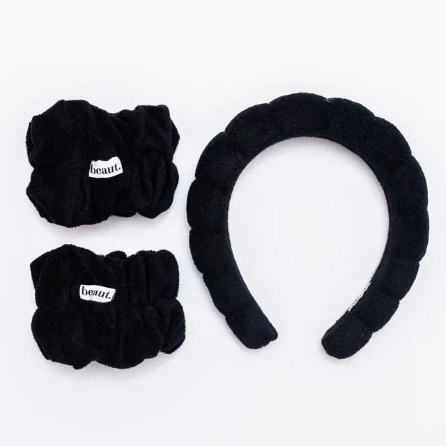 beaut. Headband + Wristbands Set