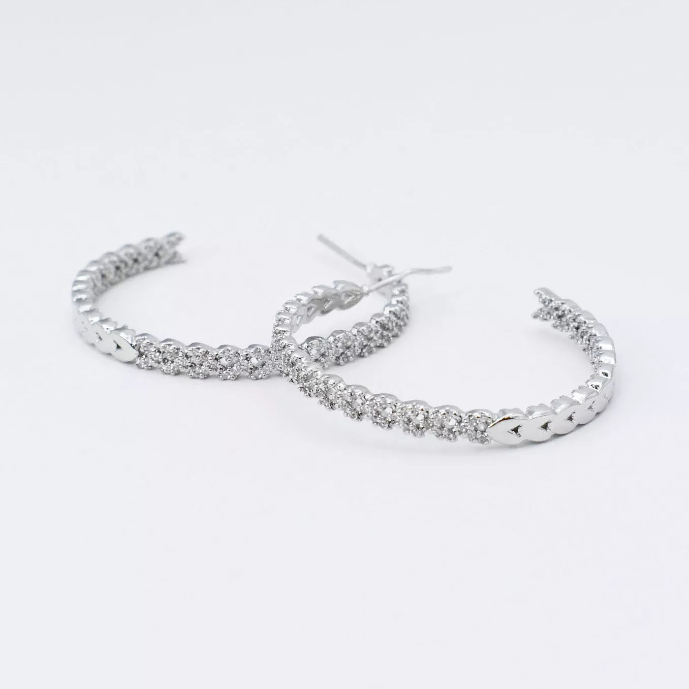 Shinning Hoop Earrings