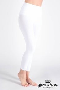 sku013c | Curvy Ahh-mazing Tummy Tuck Crop Legging