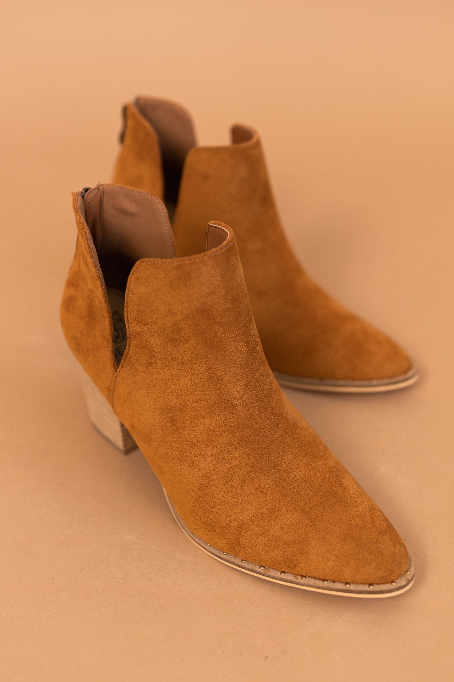 sku33418 | Weslee Faux Suede Bootie *Final Sale*