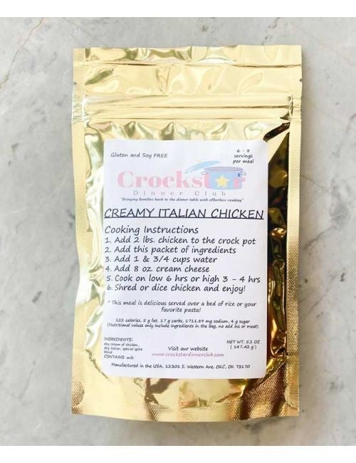 Crockstar Crockpot Chicken Meal Kits