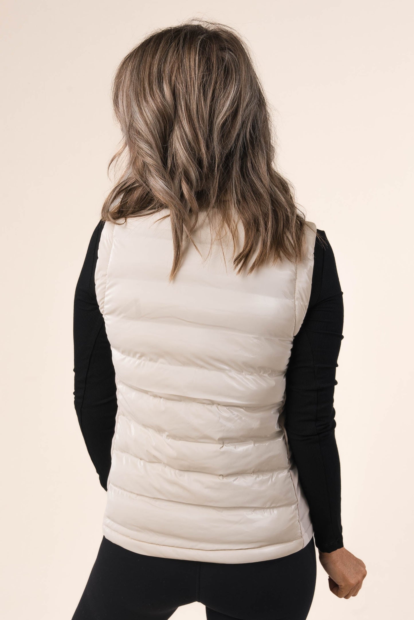 High Neck Puffer Vest