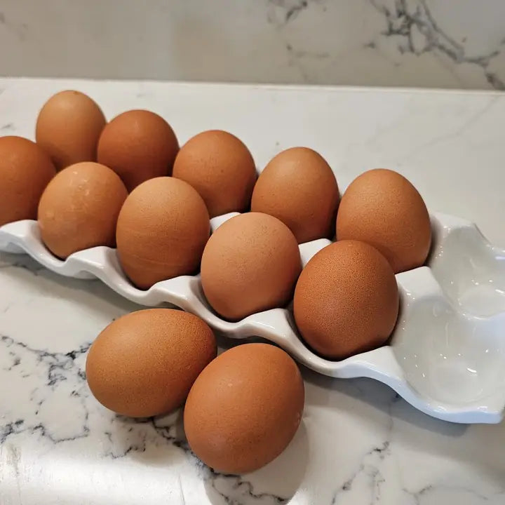 Porcelain Egg Holder Tray