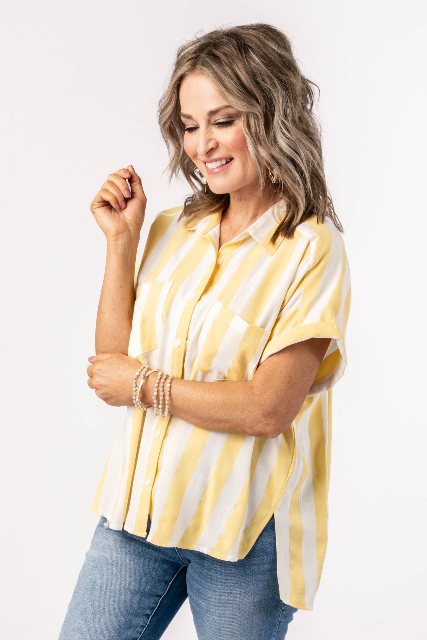 Striped Dolman Shirt