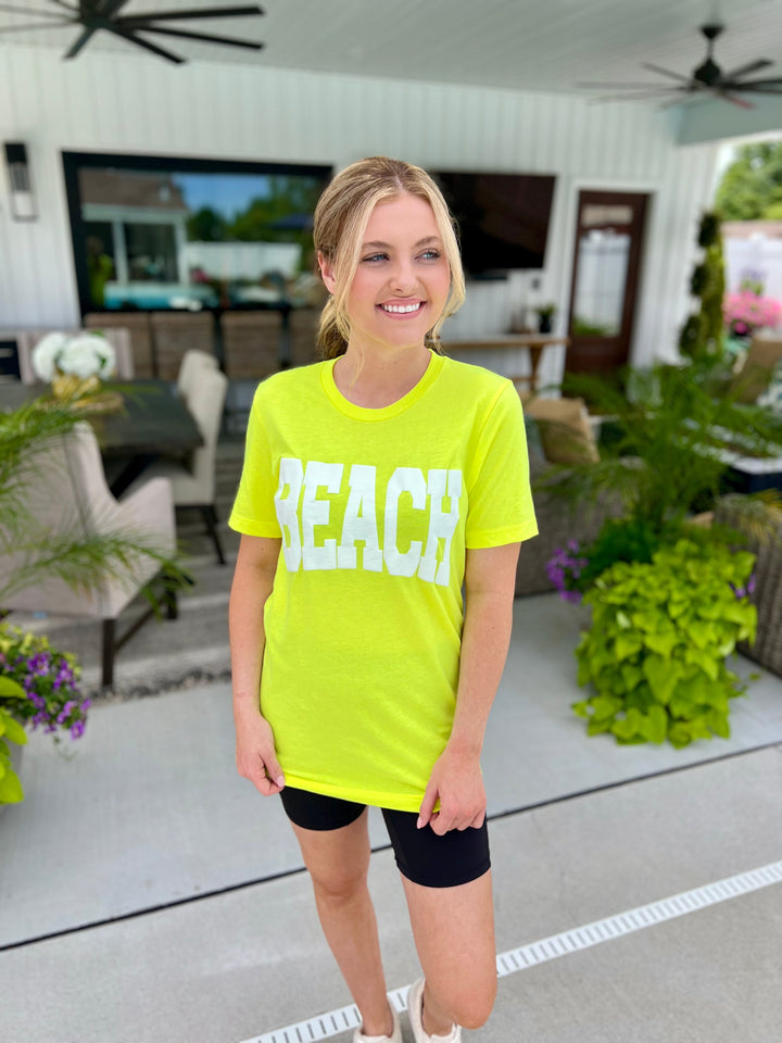 Beach Collegiate Graphic Tee *Final Sale*
