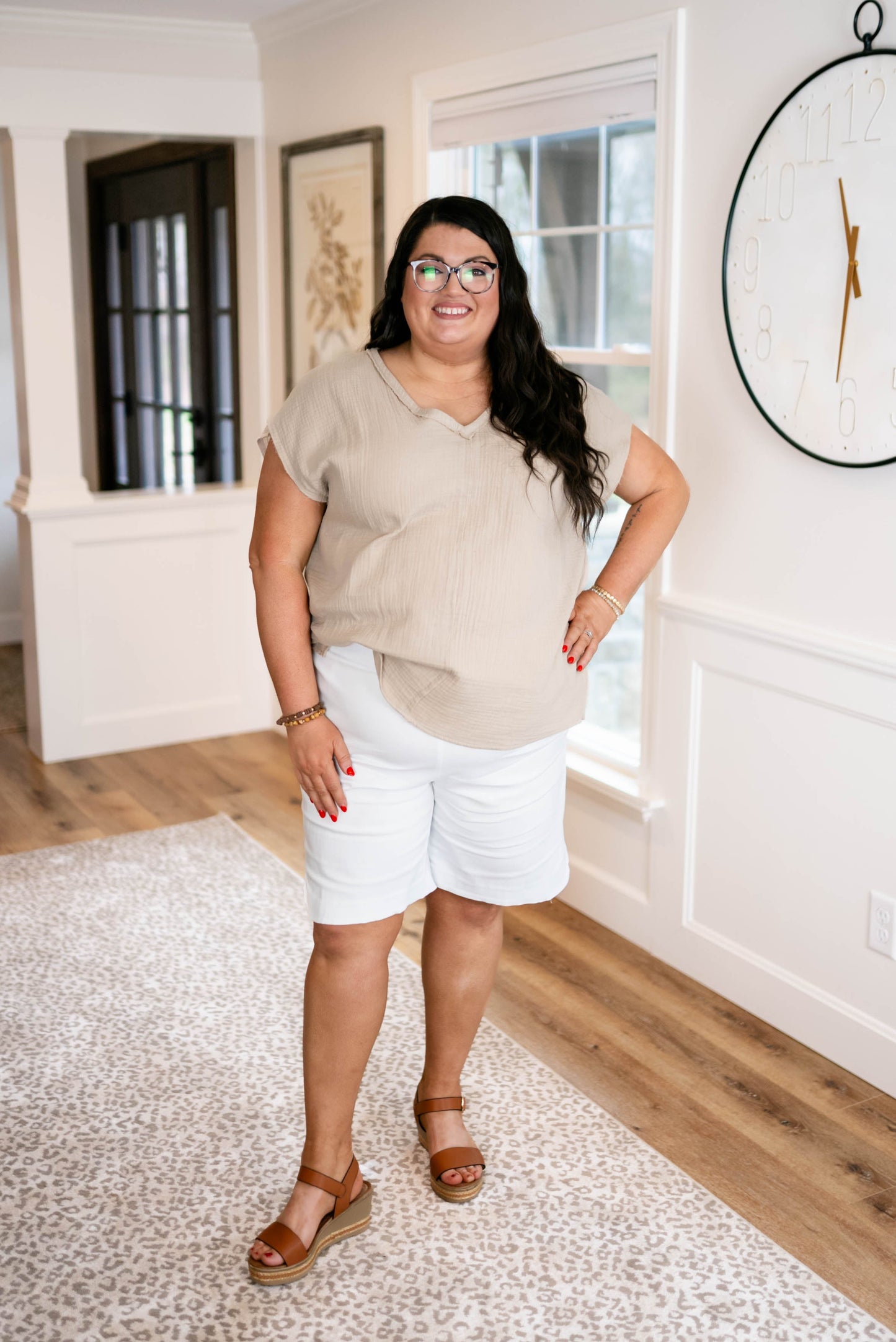 Eric 9" Pull-On Bermuda Shorts *Final Sale*