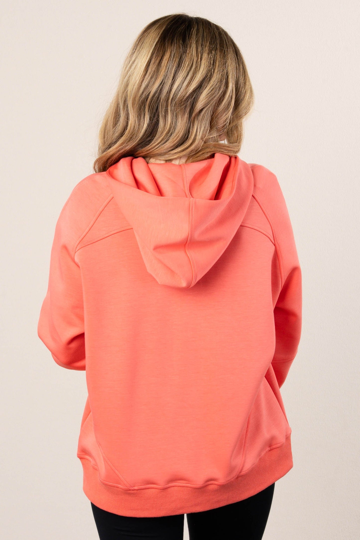 Scuba Half Zip Hooded Pullover