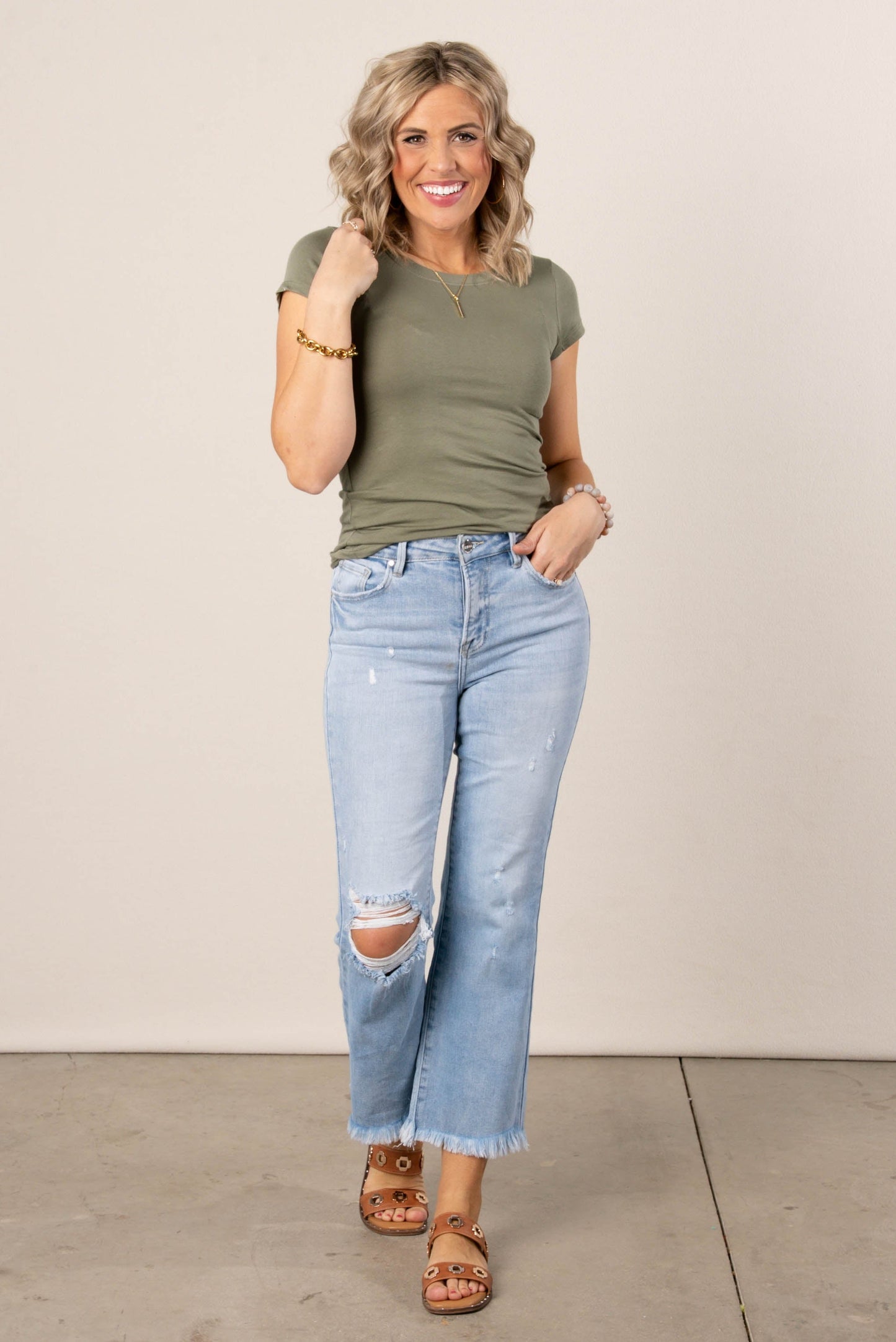 Basic Round Neck Tee