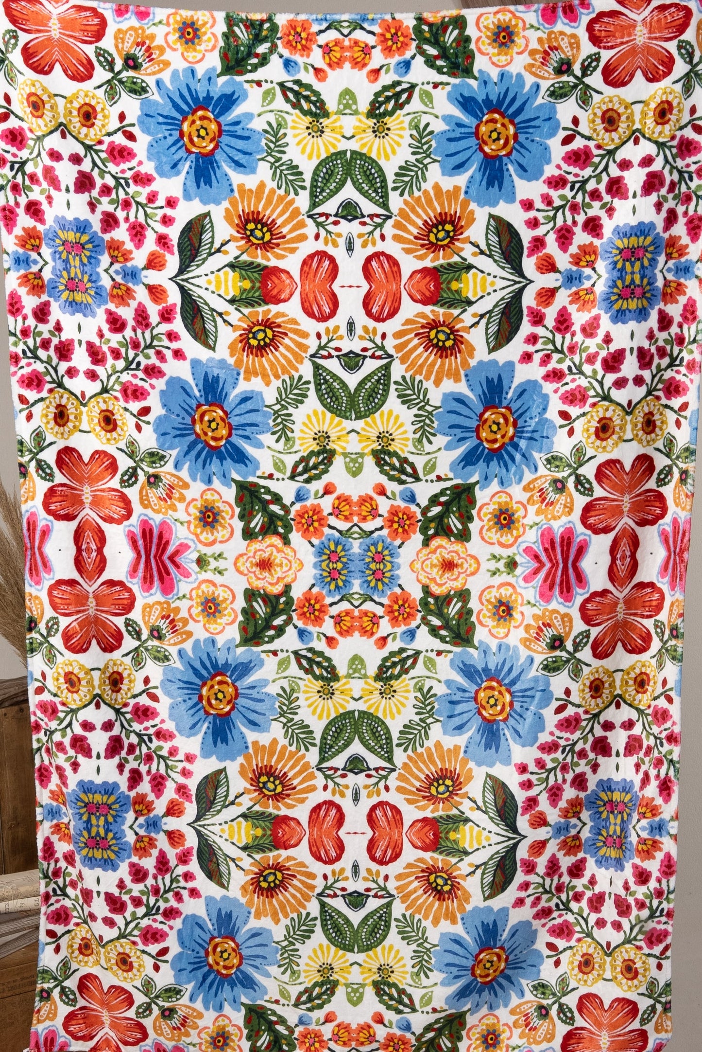 Floral Cloud Travel Blankets