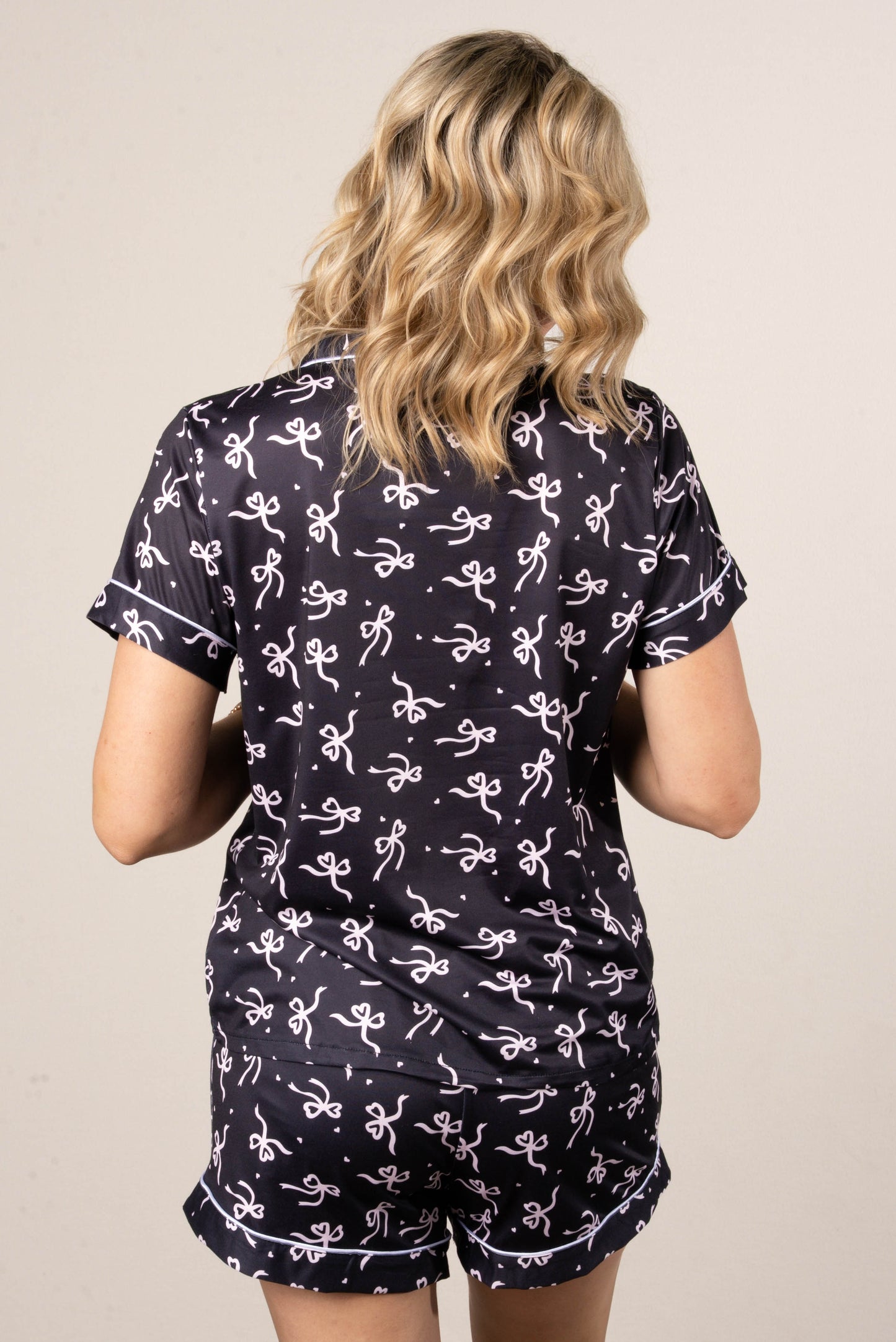 GF Exclusive Bow Print Pajama Set