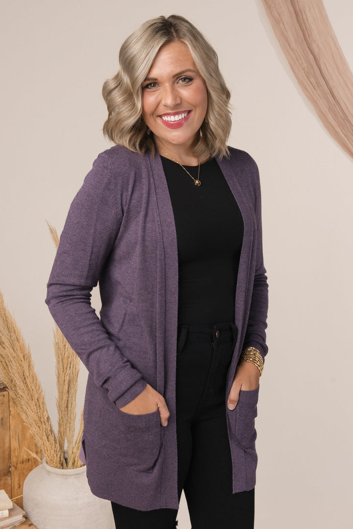 Open Front Sweater Cardigan