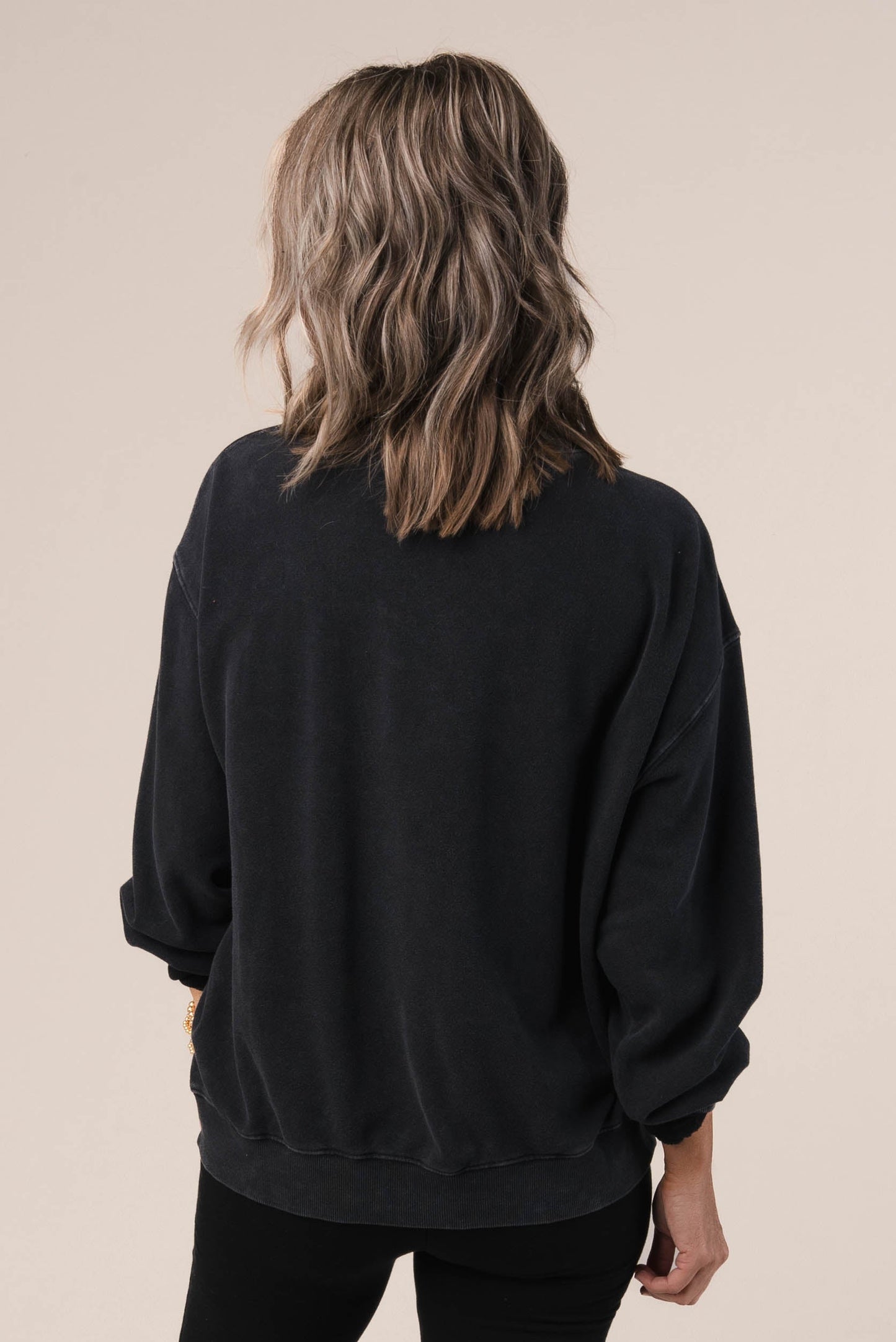 Washed Drop Shoulder Sweatshirt
