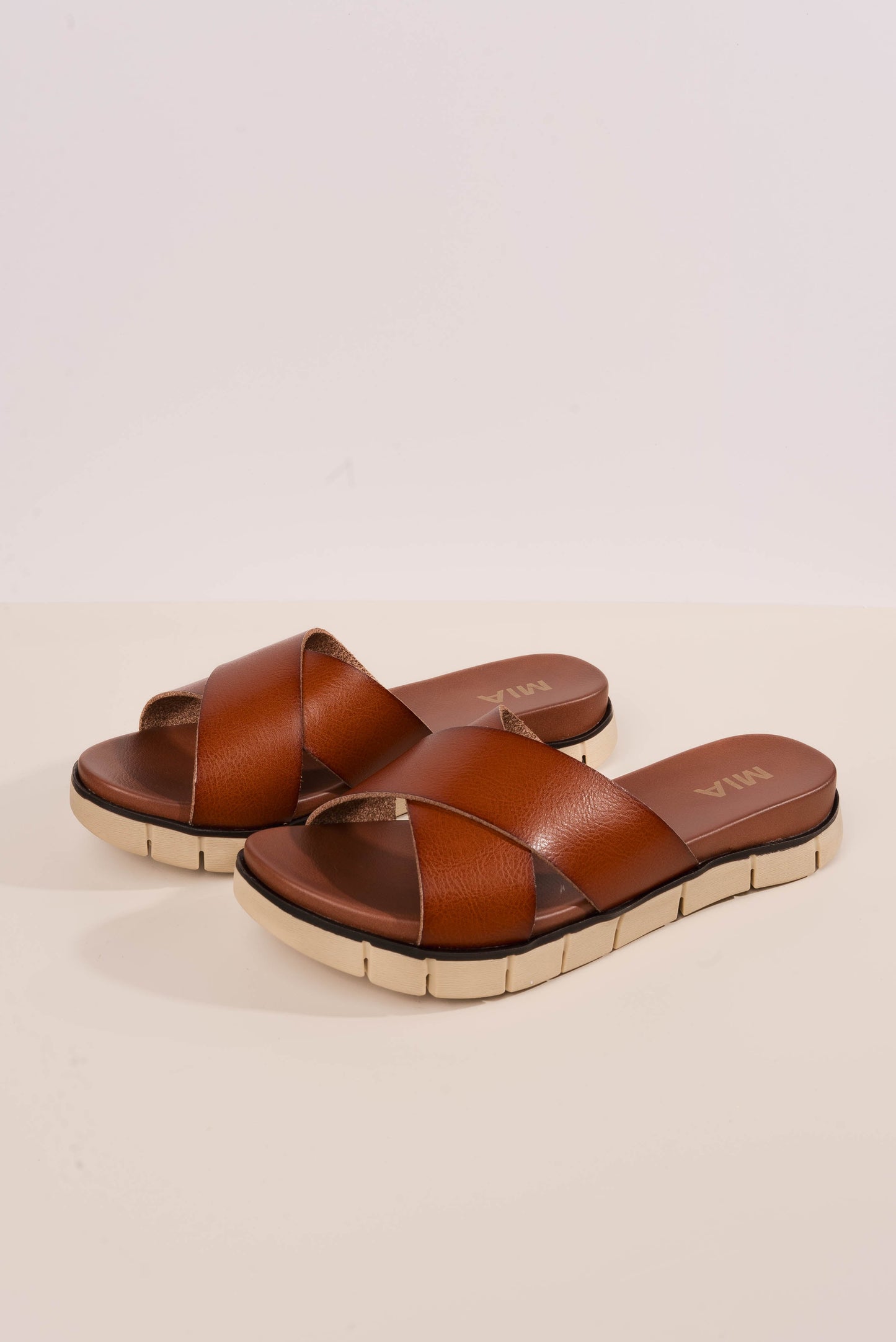 Elissa Platform Slide Sandal