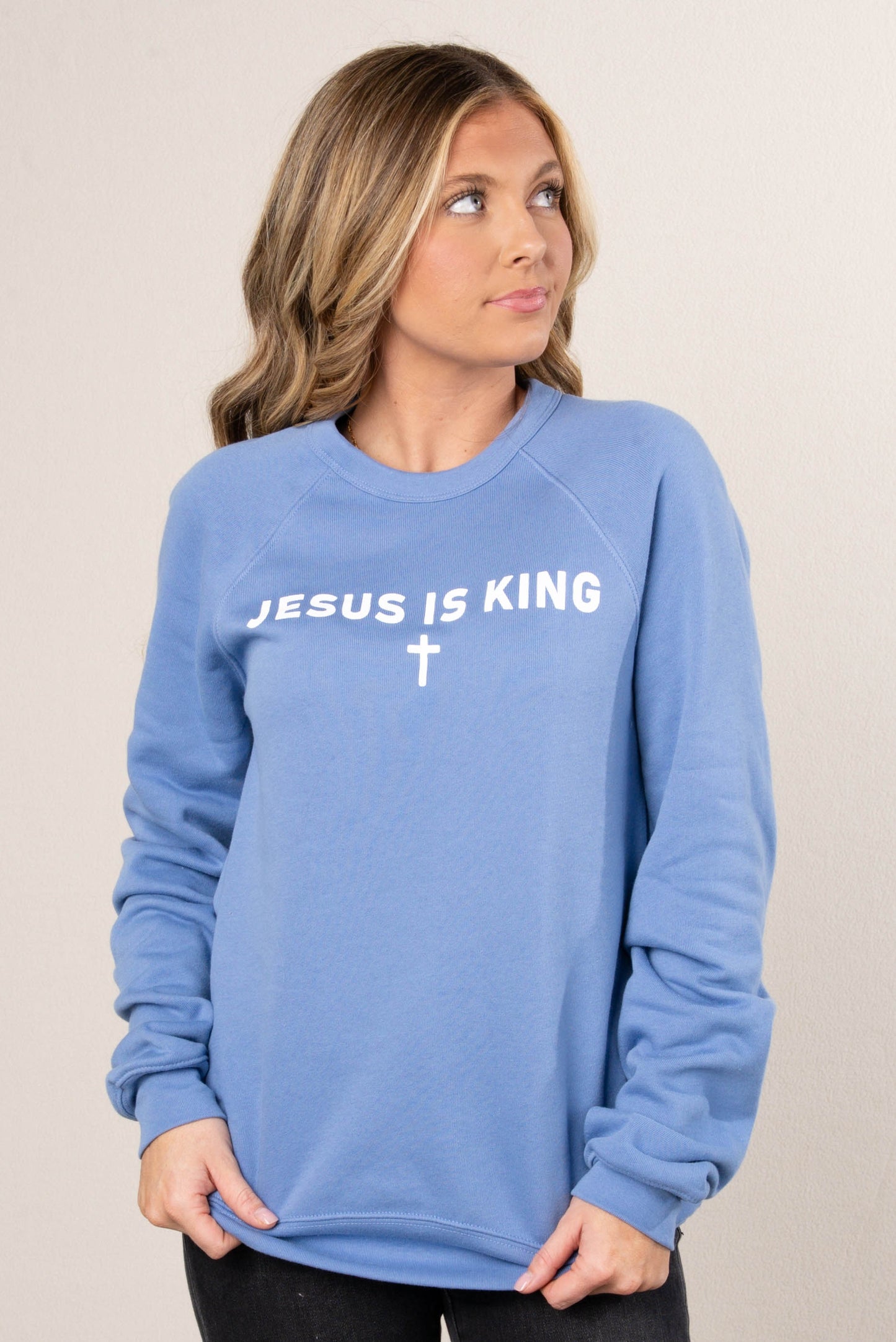Jesus Is King Graphic Sweatshirt