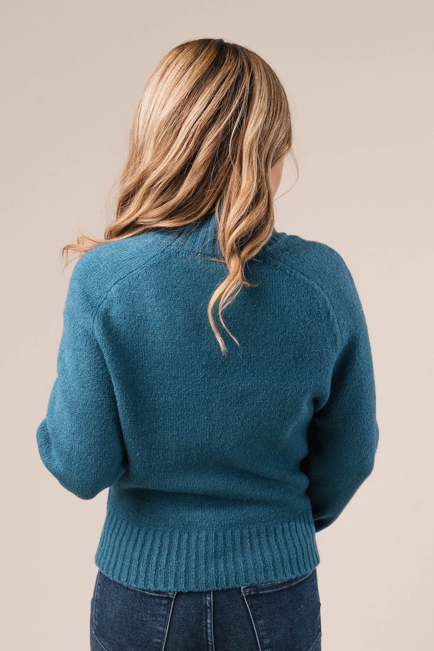 Mock Neck Raglan Sweater *Final Sale*