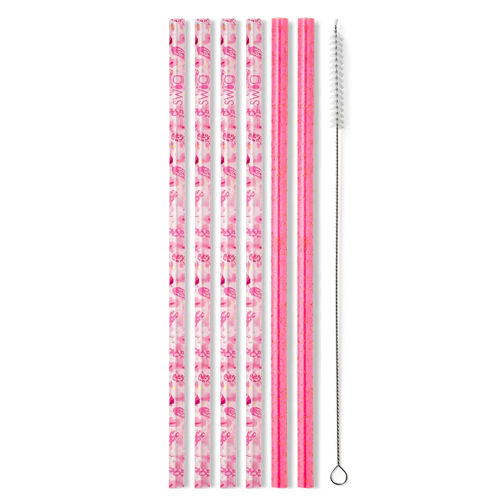 Swig Reusable Straws + Brush Set