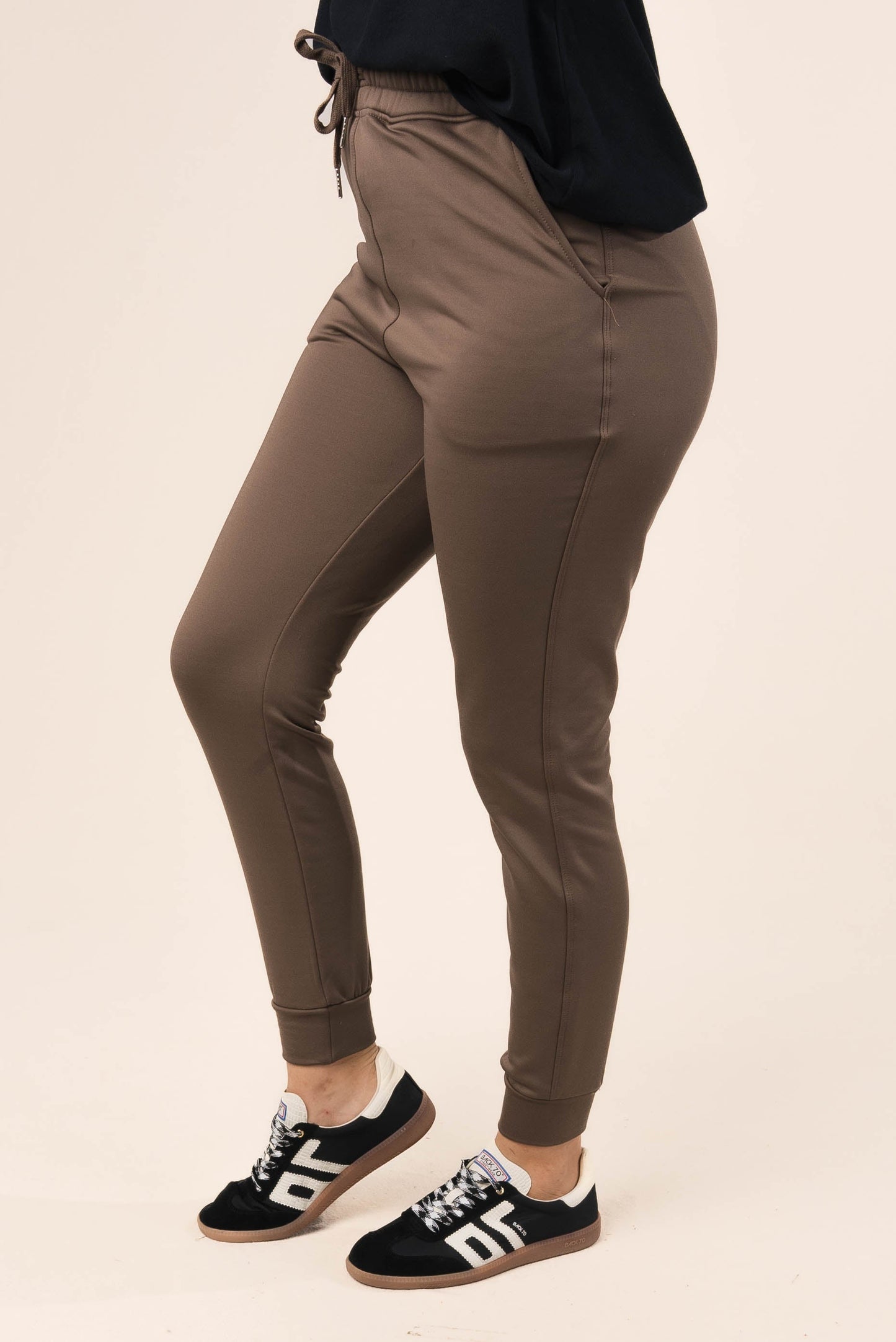 Fleece Lined Drawstring Joggers