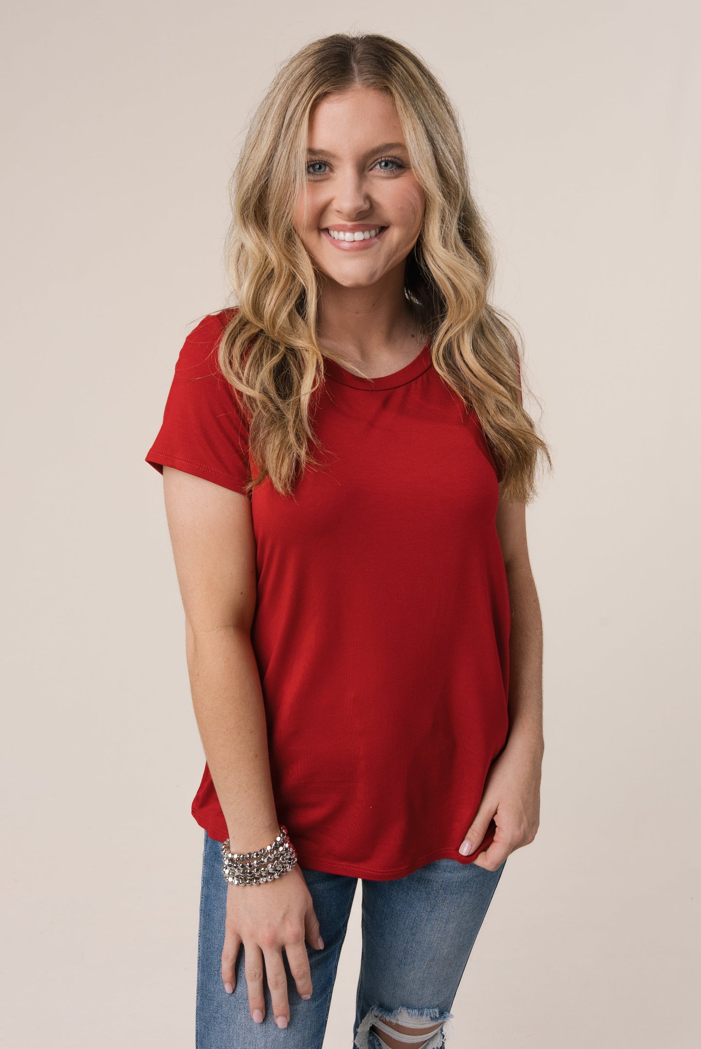 Round Neck Tee *Final Sale*