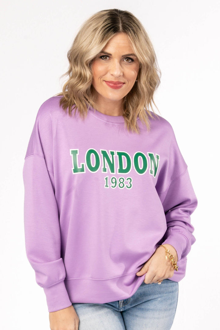 London 1983 Graphic Pullover