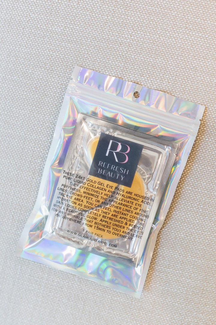 24kt Gold Gel Eye Pads - 5PK