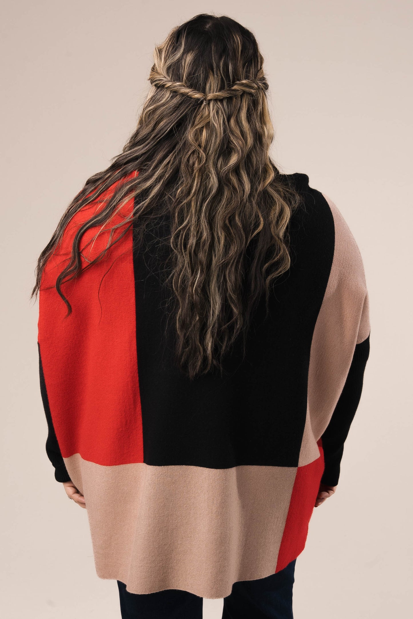 Color Block Turtleneck Sweater *Final Sale*